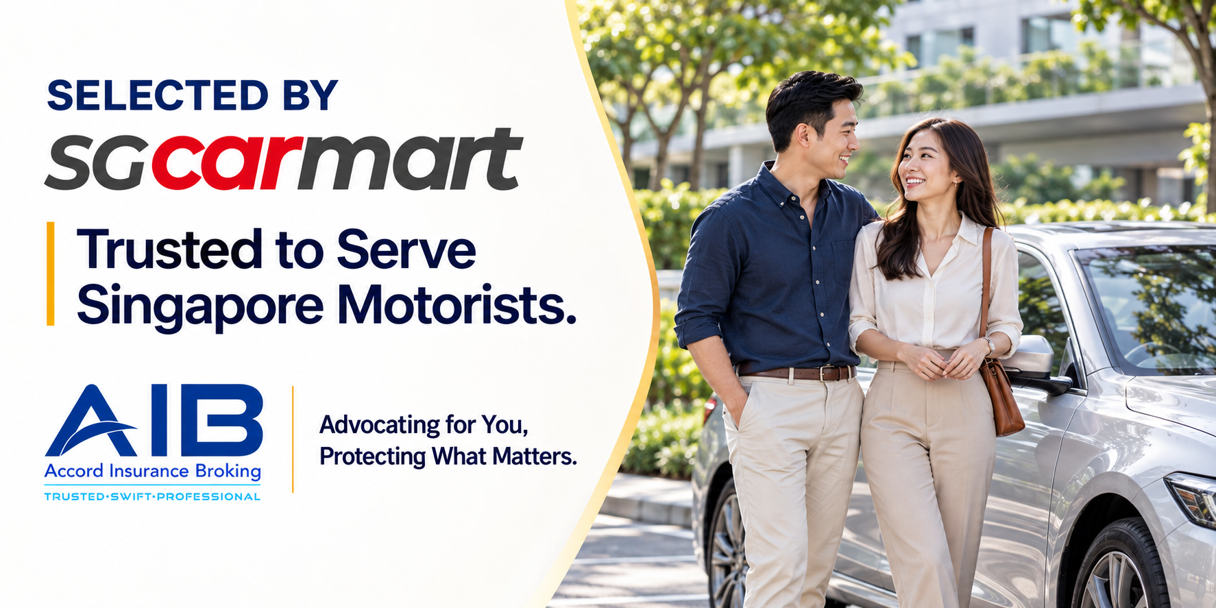 AIB selected by SgCarMart, trusted to serve Singapore motorists