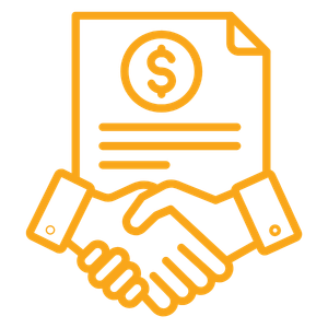 We negotiate terms where possible